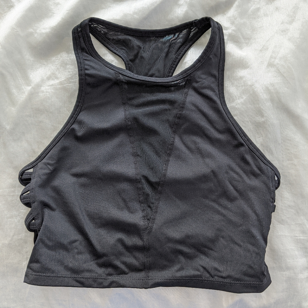 Athletic Cropped Sports Top Bra